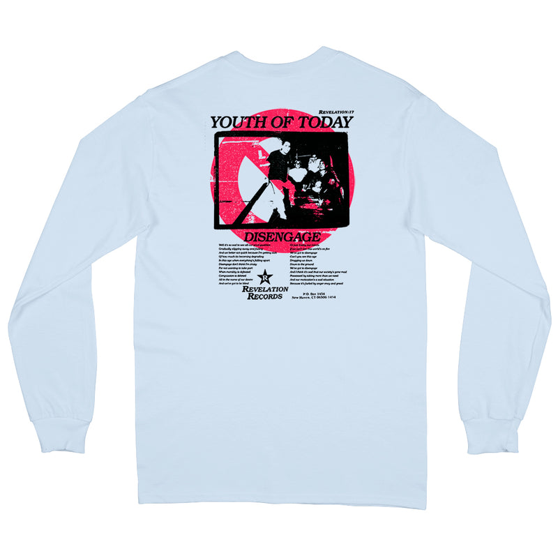 Youth Of Today "Disengage" - Long Sleeve T-Shirt