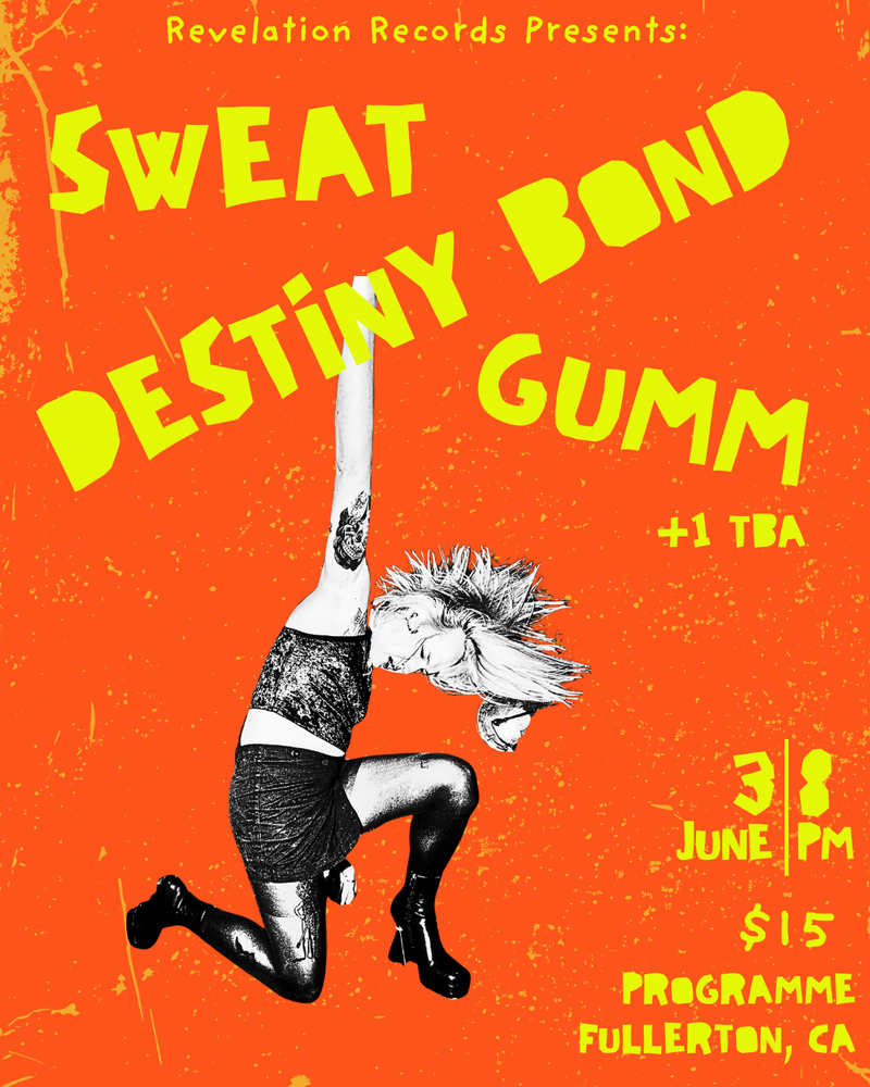 Destiny Bond at Programme Ticket