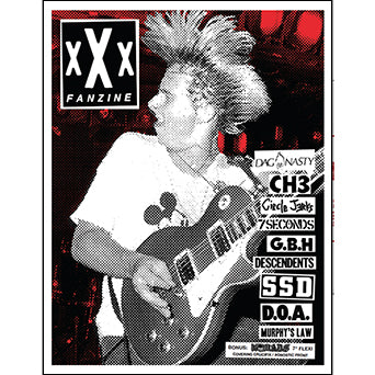 xXx "Preview" - Fanzine+7" (Color Vinyl Flexi Disc)