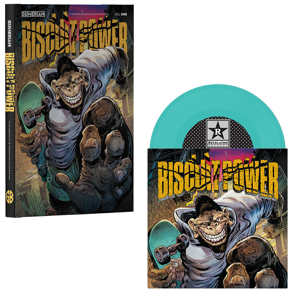 Gorilla Biscuits "Biscuit Power" - Hardcover Book+7"