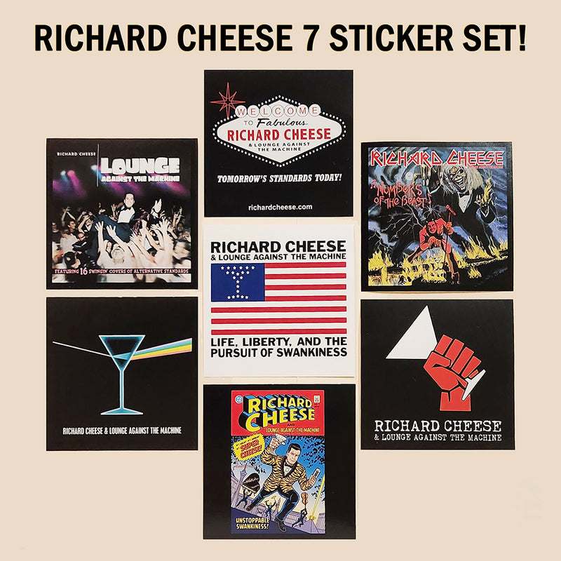 Richard Cheese "Sticker Set" -  Sticker