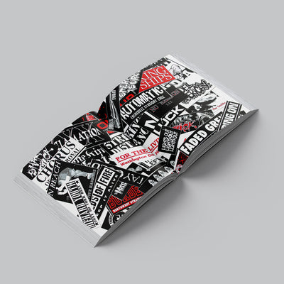 Thomas Rackow "Free Stickers With Every Order!: A History Of Hardcore Stickers" - Book