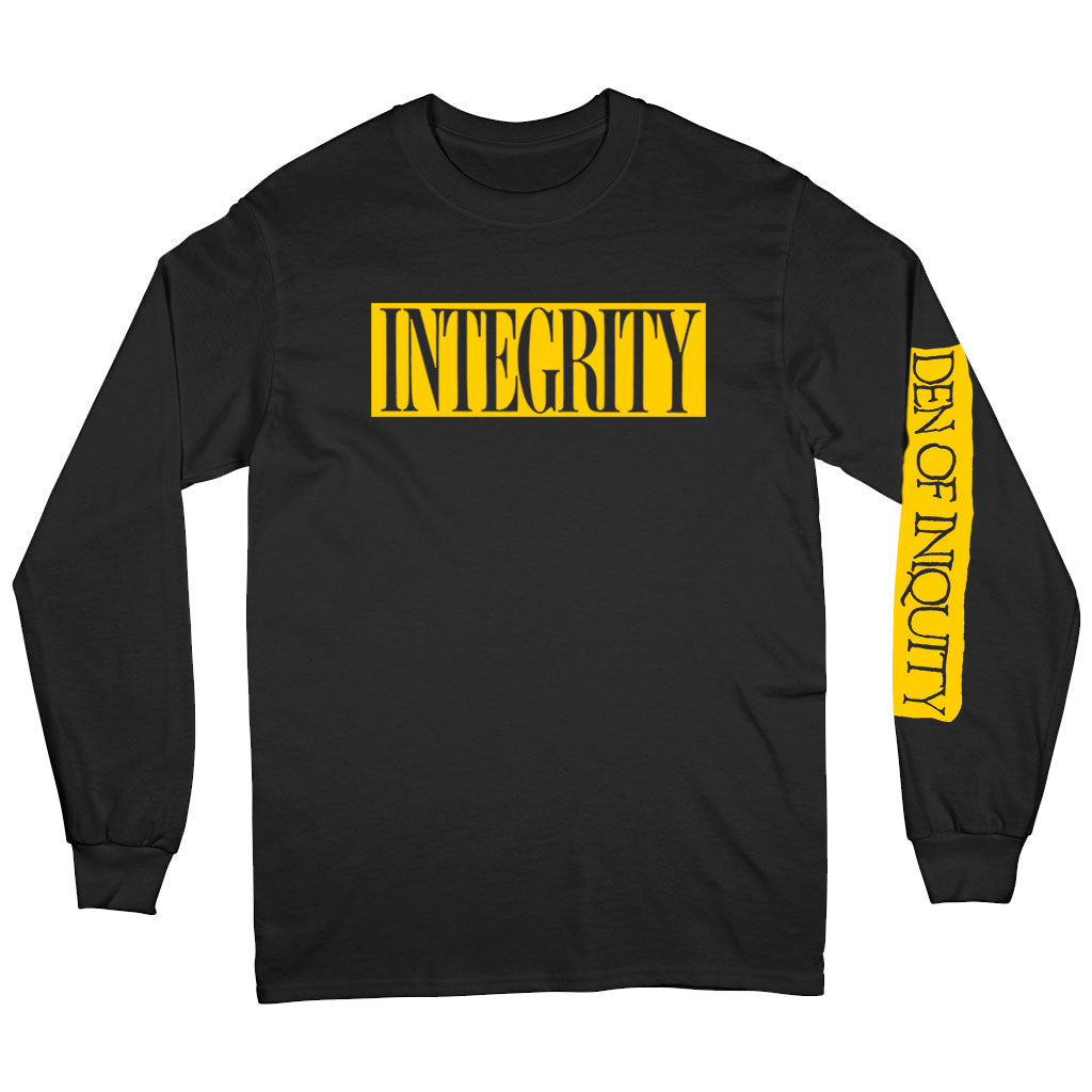 Integrity "Den Of Iniquity" - Long Sleeve T-Shirt