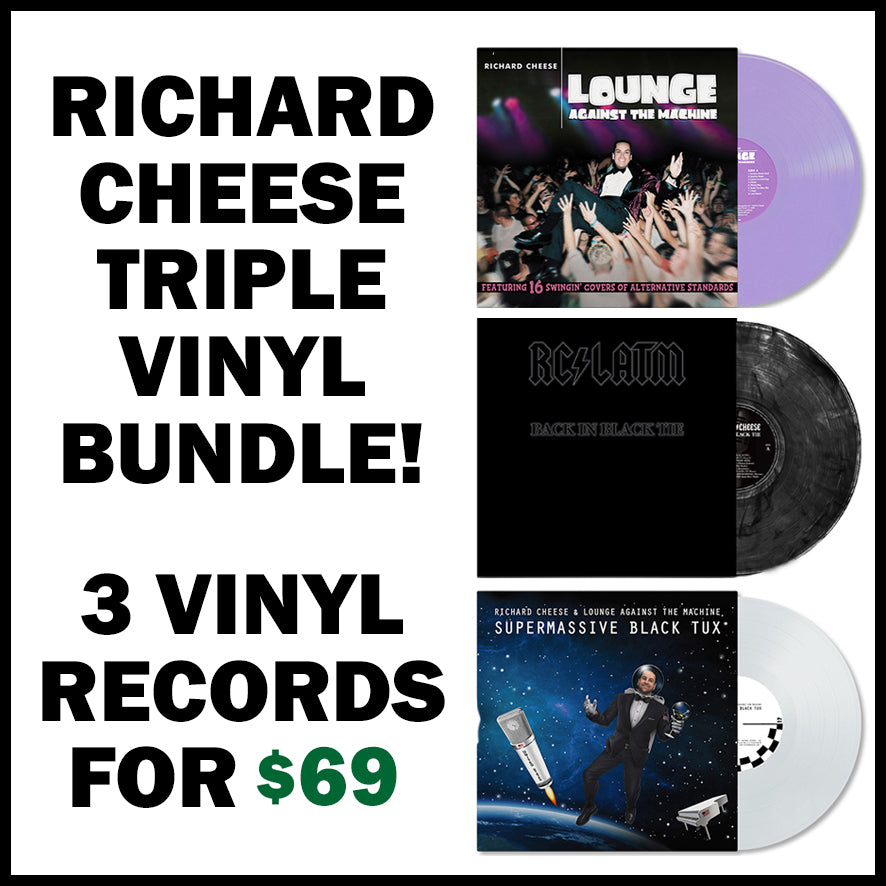Richard Cheese "Triple Vinyl" - Bundle