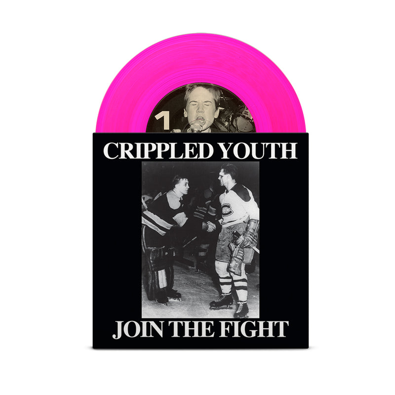 REV172-1 Crippled Youth "Join The Fight" 7" Album Artwork