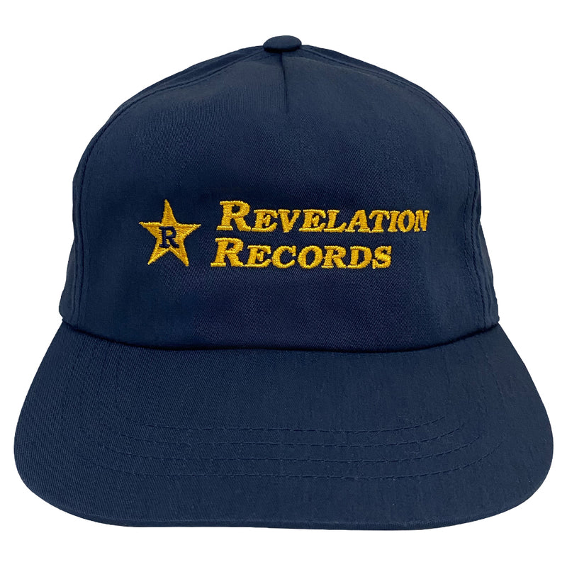 Revelation Records "Logo (Navy With Gold)" - Snapback Hat