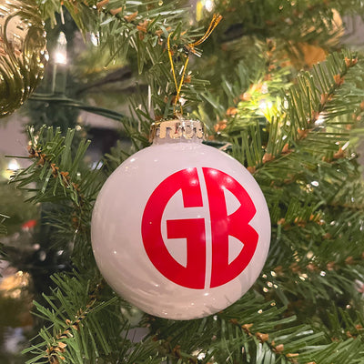 Gorilla Biscuits "Logo (White)" - Holiday Ornament