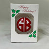 Gorilla Biscuits "Logo (White)" - Holiday Ornament