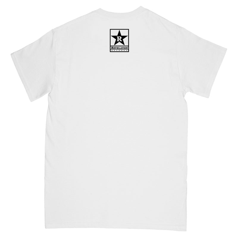 Straight Ahead "Record Cover (White)" - T-Shirt