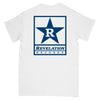 Revelation Records "Logo (White With Navy)" - T-Shirt