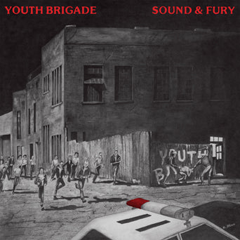 Youth Brigade "Sound & Fury (Red And White Split)"