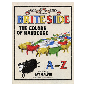 Briteside "The Colors Of Hardcore A-Z" - Coloring Book
