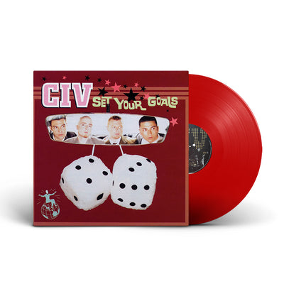 REV041-1 CIV "Set Your Goals" LP - Red Mockup