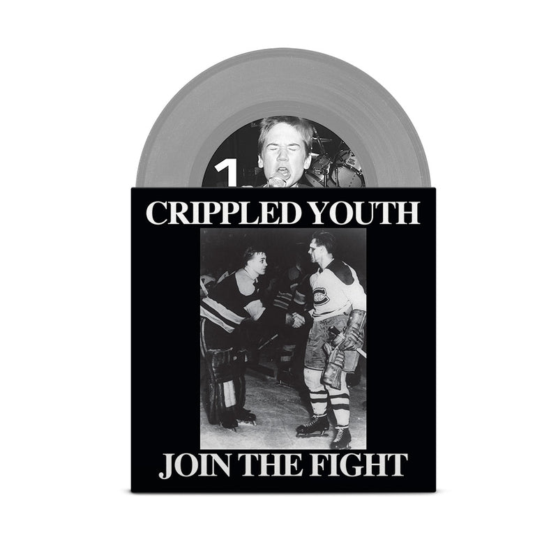 REV172-1 Crippled Youth "Join The Fight" 7" Album Artwork