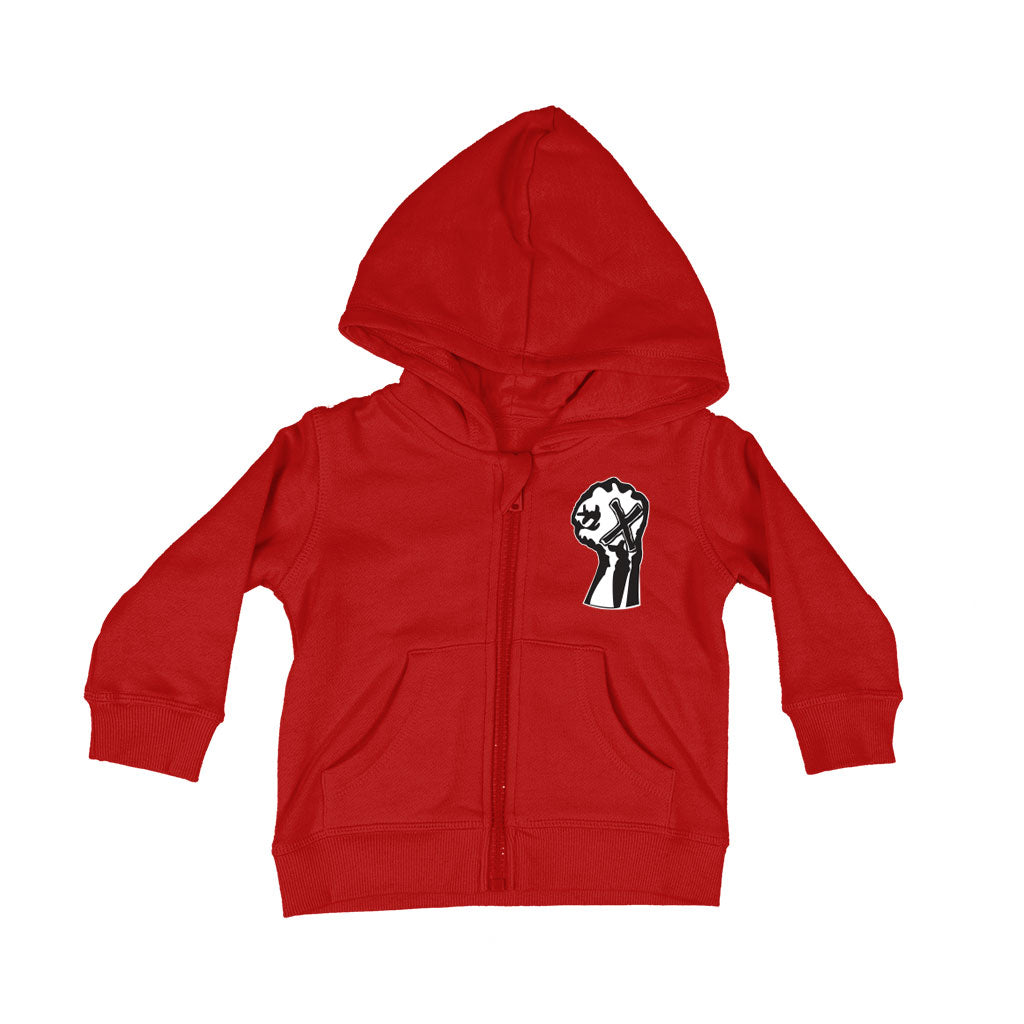 Youth Of Today "Fist" - Baby Zipper Hooded Sweatshirt