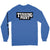 Turning Point "Block Letters (Blue)" - Long Sleeve T-Shirt