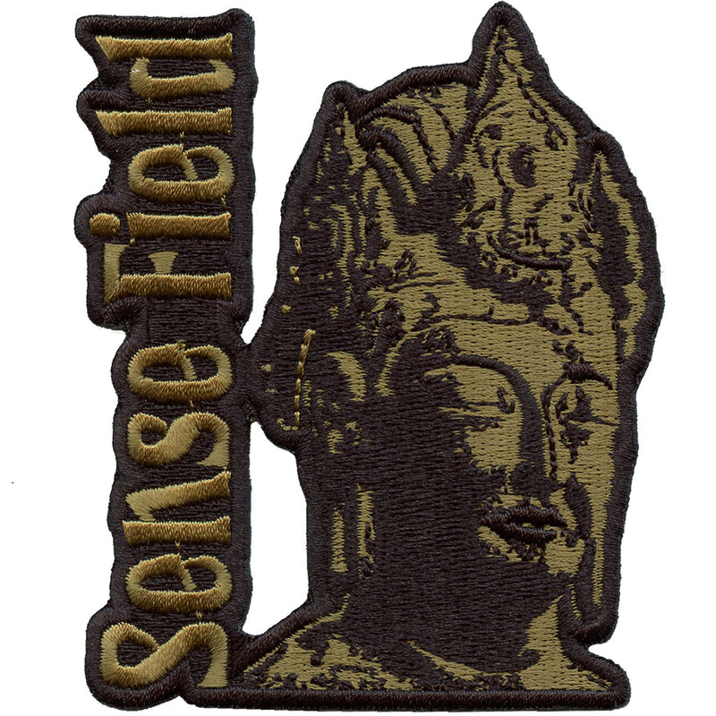 Sense Field "Buddah (Die Cut)" - Embroidered Patch