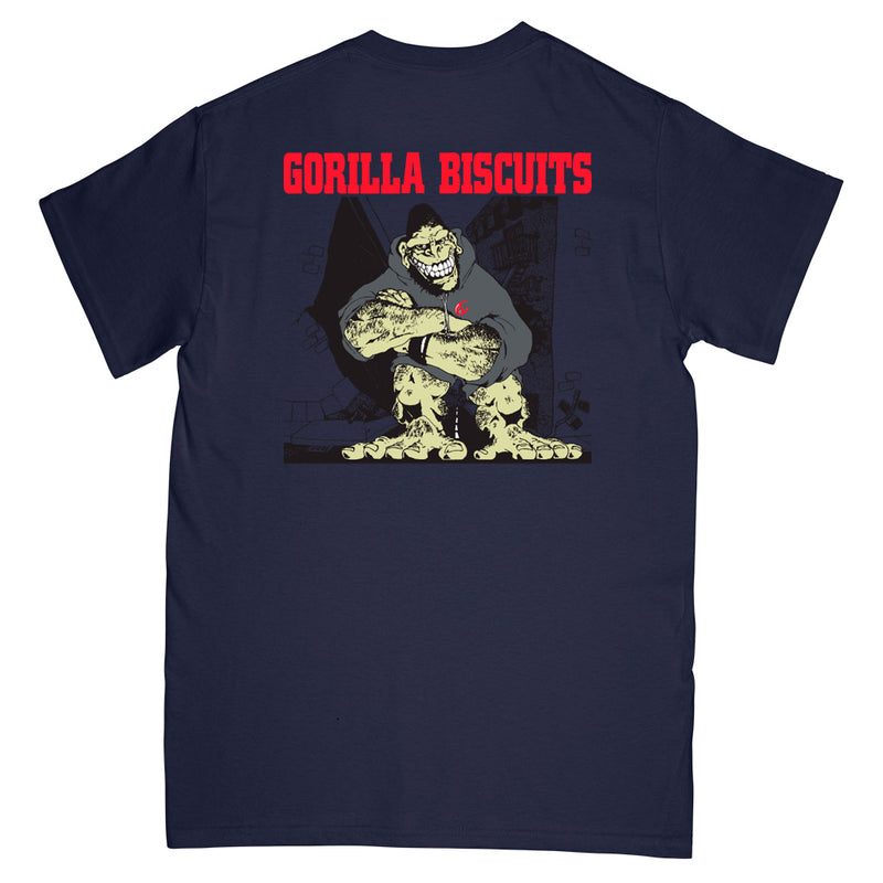 REVSS03S Gorilla Biscuits "Hold Your Ground" -  T-Shirt Front