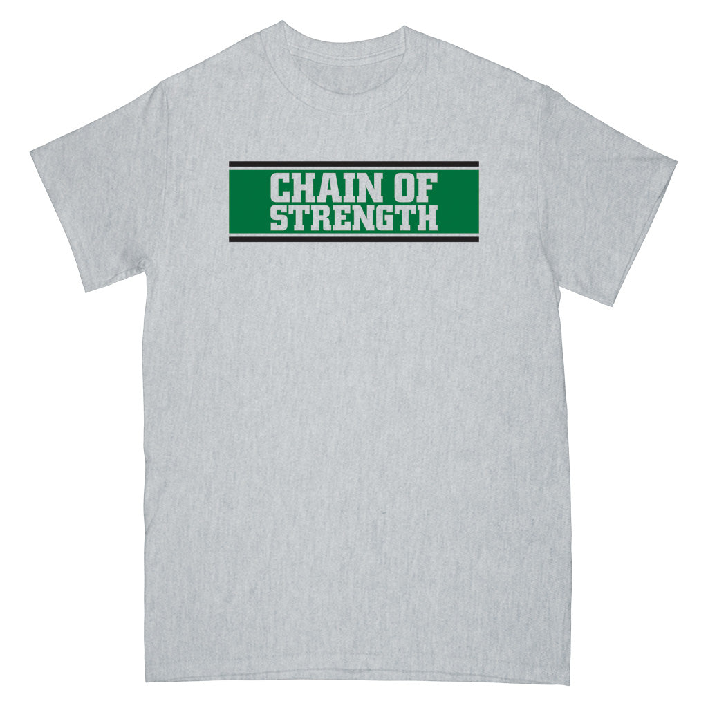 REVSS29S Chain Of Strength "The One Thing That Still Holds True (Grey)" -  T-Shirt Front