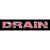 REVST182 Drain  "Logo" - Sticker 