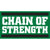 Chain Of Strength "Logo (Medium Green)" - Sticker