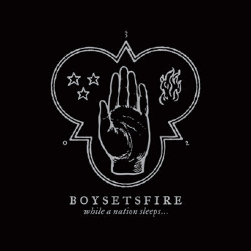 B9R187-1/2 Boysetsfire "While A Nation Sleeps..." LP/CD Album Artwork