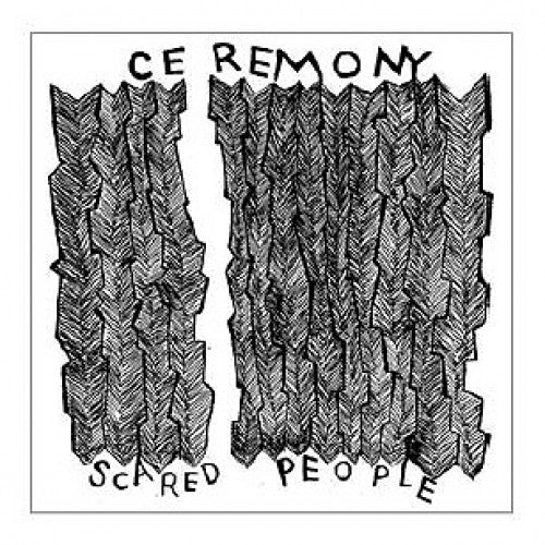 B9R87-1 Ceremony "Scared People" 7"Album Artwork