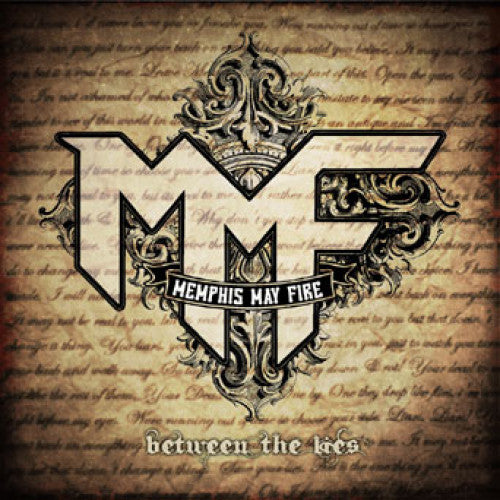 BT009-2 Memphis May Fire "Between The Lies" CD Album Artwork