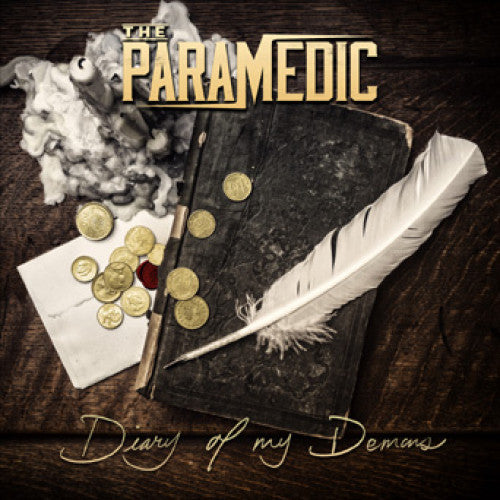 BT037-2 The Paramedic "Diary Of My Demons" CD Album Artwork