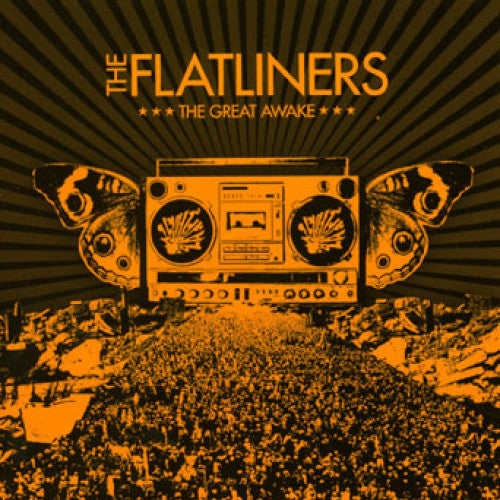 FAT723-1 The Flatliners "The Great Awake" LP Album Artwork