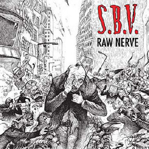 MKD08-2 S.B.V. "Raw Nerve" CD Album Artwork