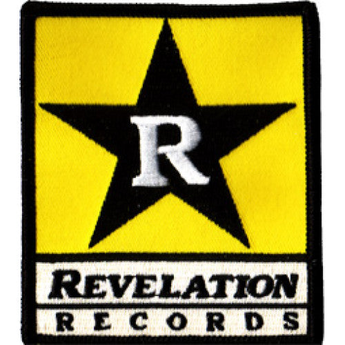 REVPAT01 Revelation Records "Logo" -  Embroidered Patch 