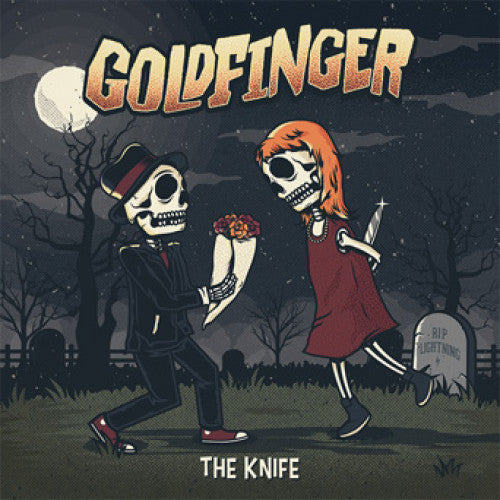 RISE384-1 Goldfinger "The Knife" LP Album Artwork