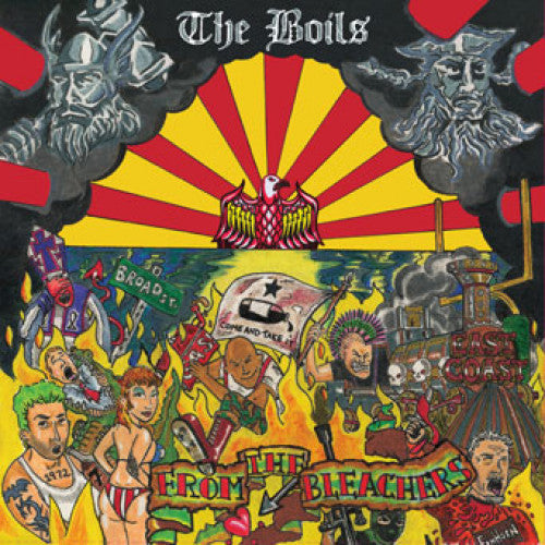SFU116-1 The Boils "From The Bleachers" LP Album Artwork